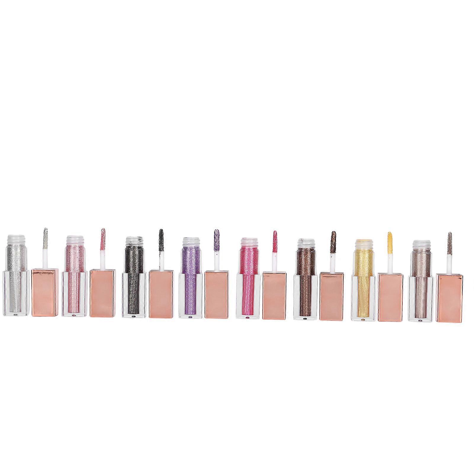 CaliGam Liquid Glitter Eyeshadow Set - Long Lasting, Quick Dry