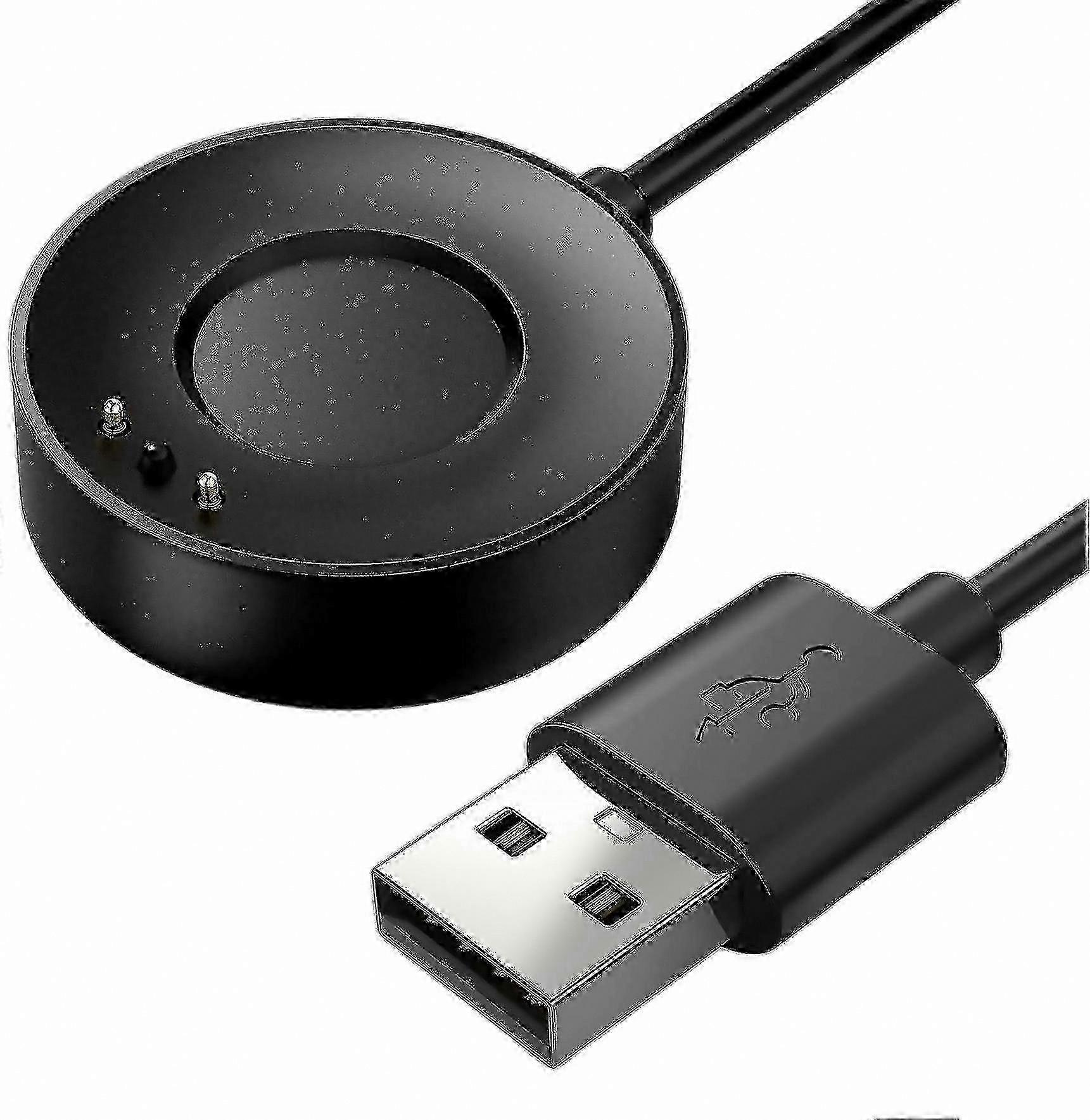 Black USB Charging Cable Compatible with Withings Scanwatch