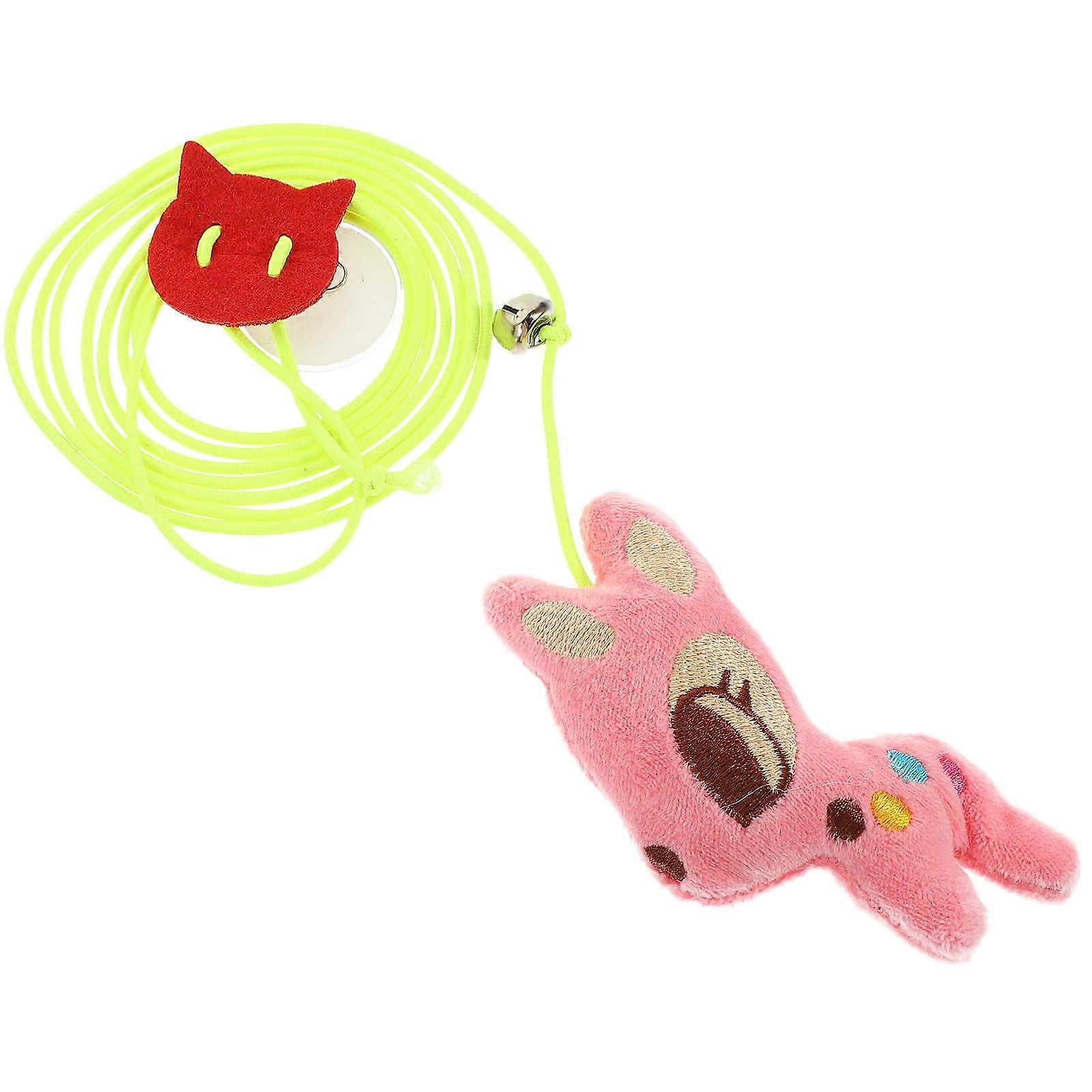 Interactive Cat Toy Retractable Cat Plaything for Hanging 2Pcs Kitten Toy