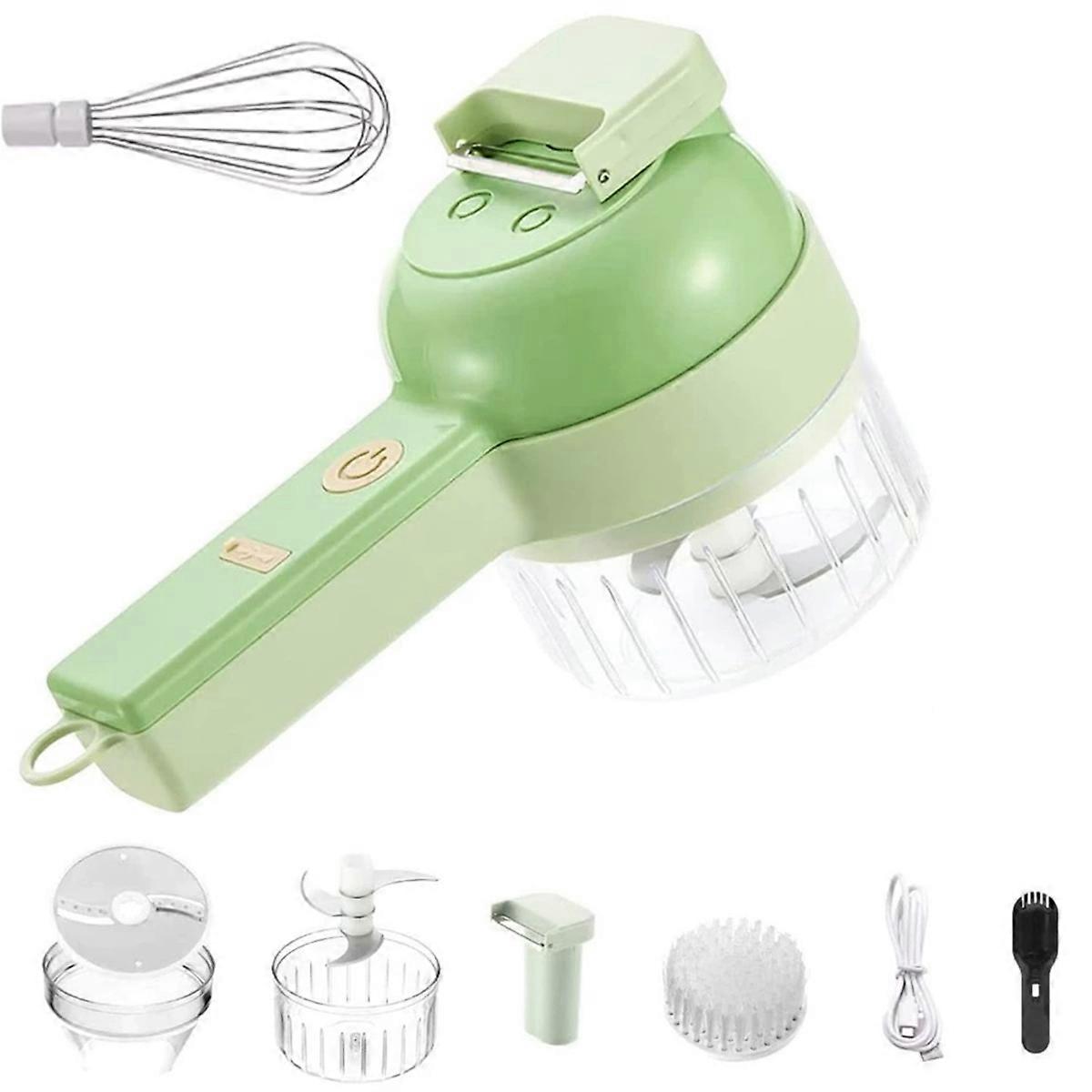4-in-1 Electric Vegetable Cutter Set
Handheld Cordless Electric Garlic Mincer
Food Mashers