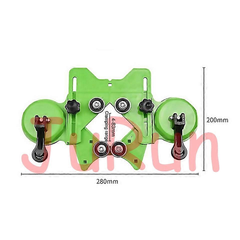 For 483mm Drill Guide Diamond Drill Bit Glass Tile Hole Locator Saw Core Bit Double Suction