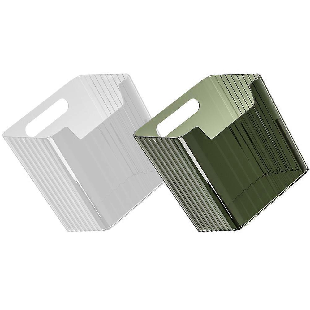 Wall Mounted Bathroom Holder Pet Rectangular Home Use Storage 2Pcs