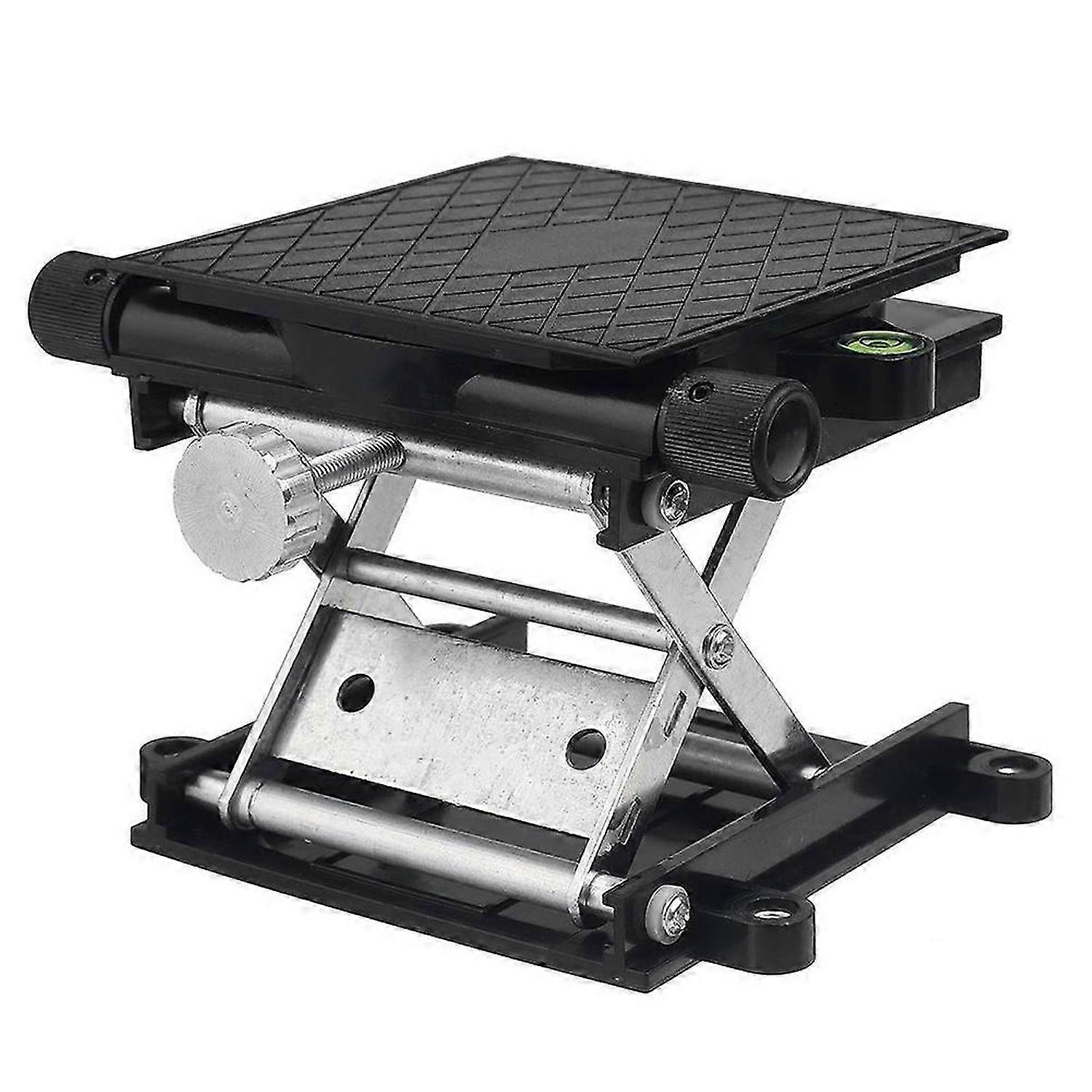 360° Rotating Aluminum Router Table Woodworking Engraving Lab Lifting Stand Rack Lift Platform Woodw