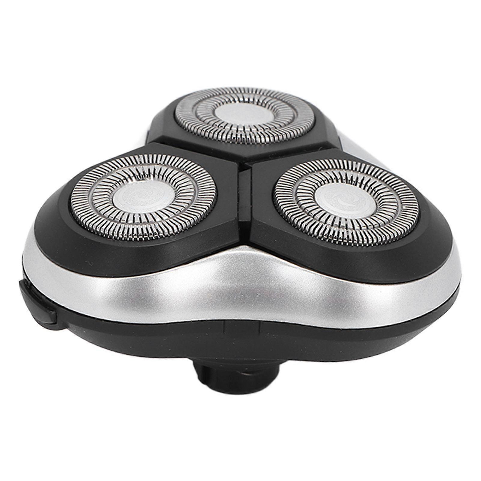 Replacement Electric Shaving Head 360 Floating Double Shaving Rings Head Electric Razor Replace Accessories