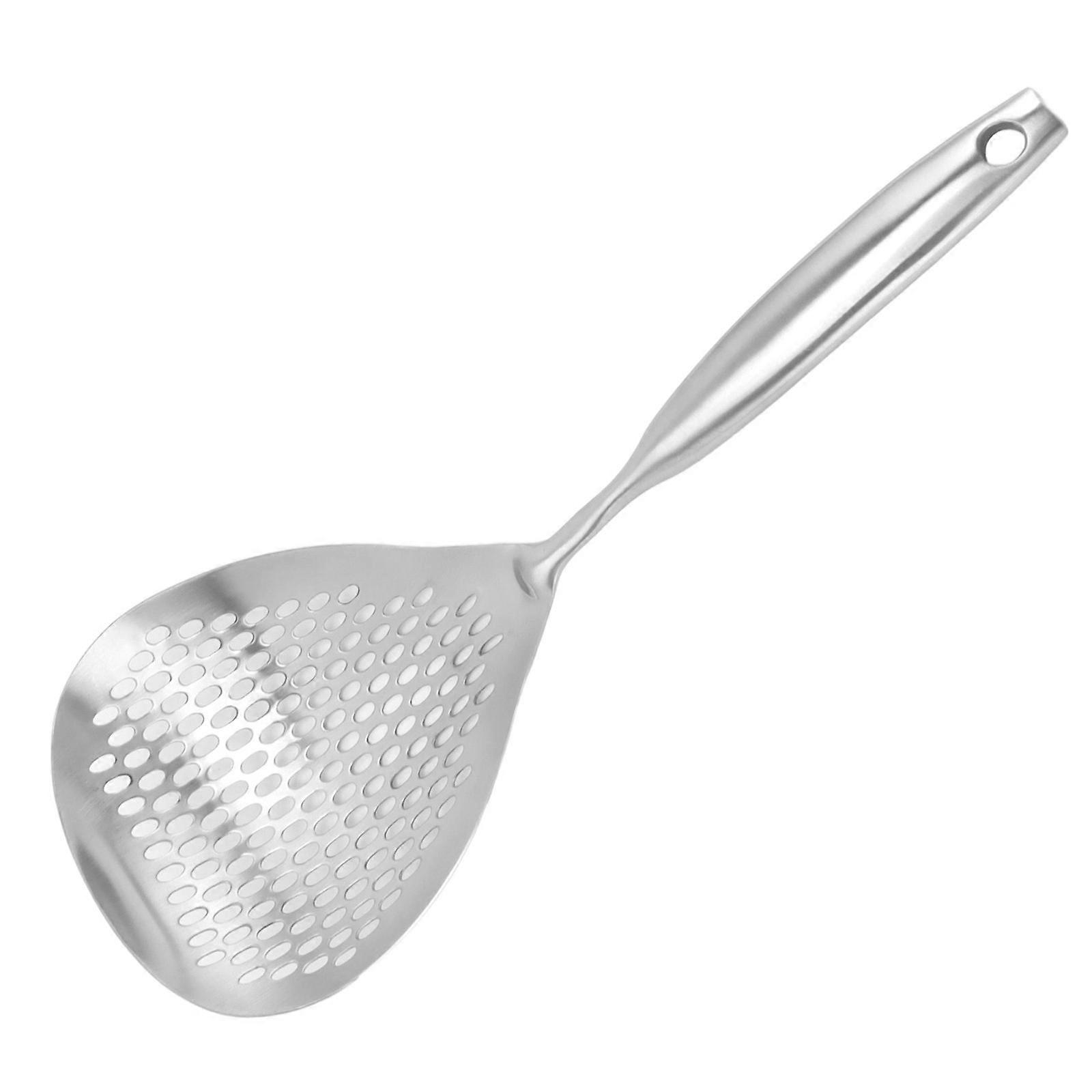 Kitchen Strainer Spoon Stainless Steel Straining Spoon Ladle Spider Strainer