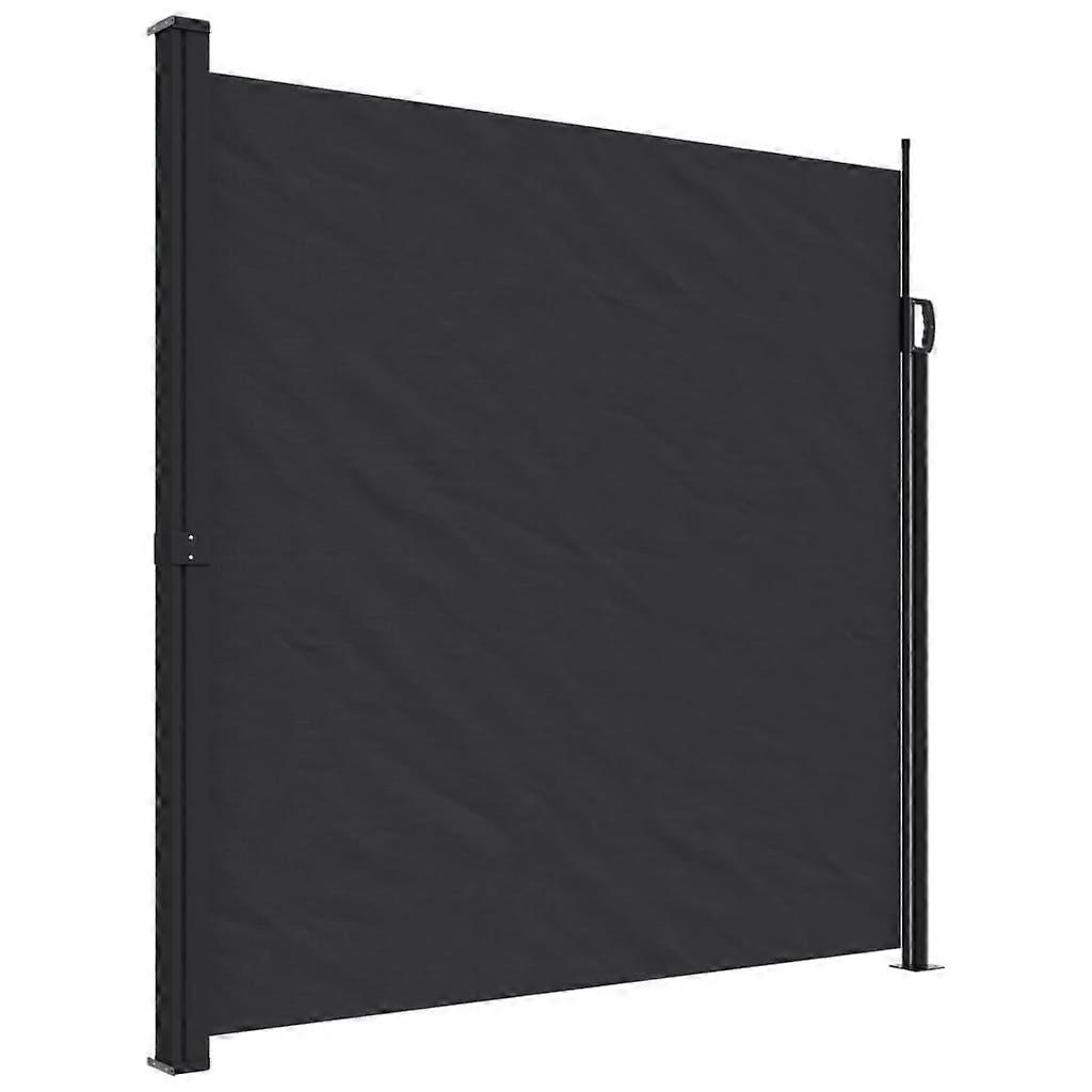Retractable Side Awning Black 200X500 Cm Awning & Canopy Parts