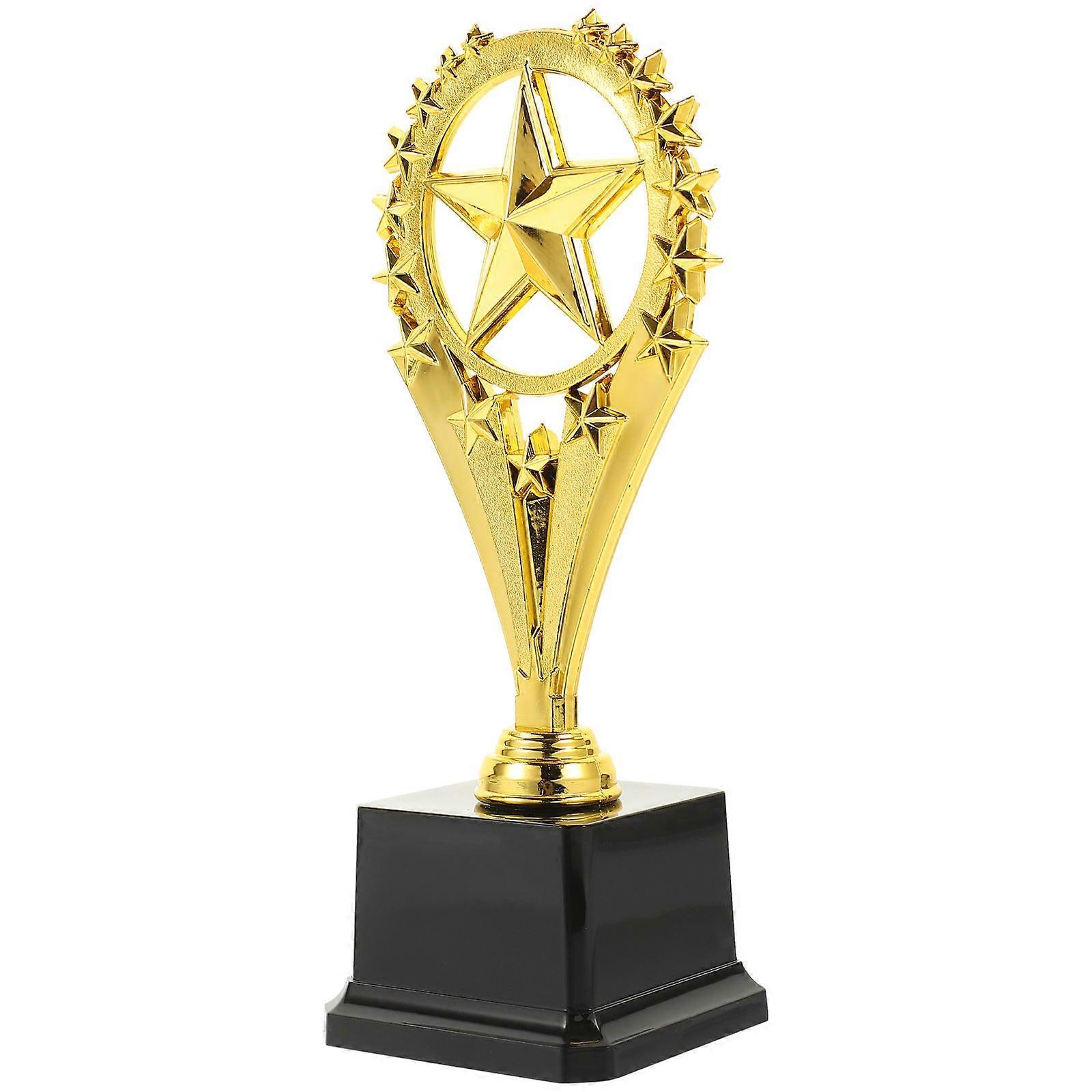 Plastic Trophy Cup for Kids Competition Award 2Pcs Pack