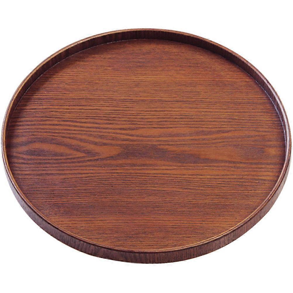 Serving Platters For Dry Fruits Serving Tray Entertaining Party Simple Design Light Brown 27X27X2CM Decorating 1Pcs
