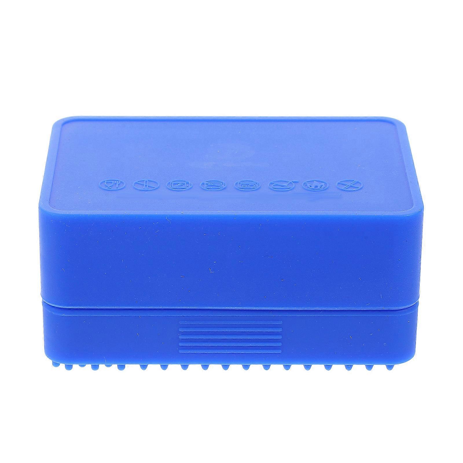 Soap Holder Travel Case with Lid for Home 2Pcs Silicone Soap Storage Box