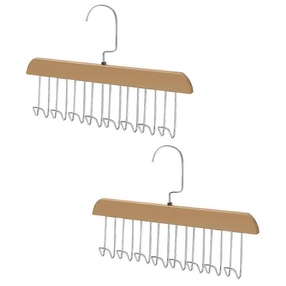 Space-saving Handbag Hook Hanger In Yellow 6 Pcs Suitable For Closet Organization And Storage