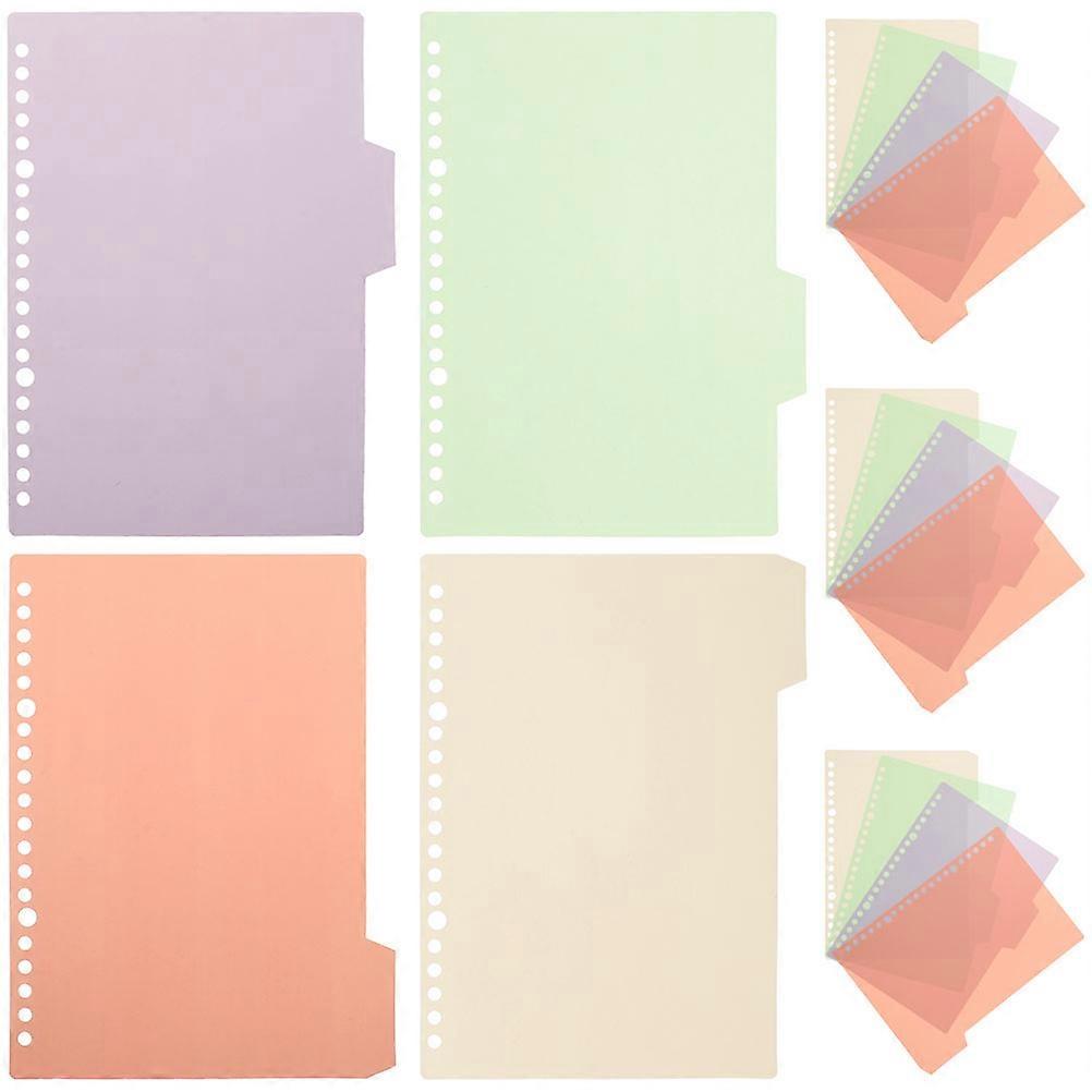 Plastic Loose-leaf Page Markers 36 Sets For Professionals Featuring Quick Content Search Functionality