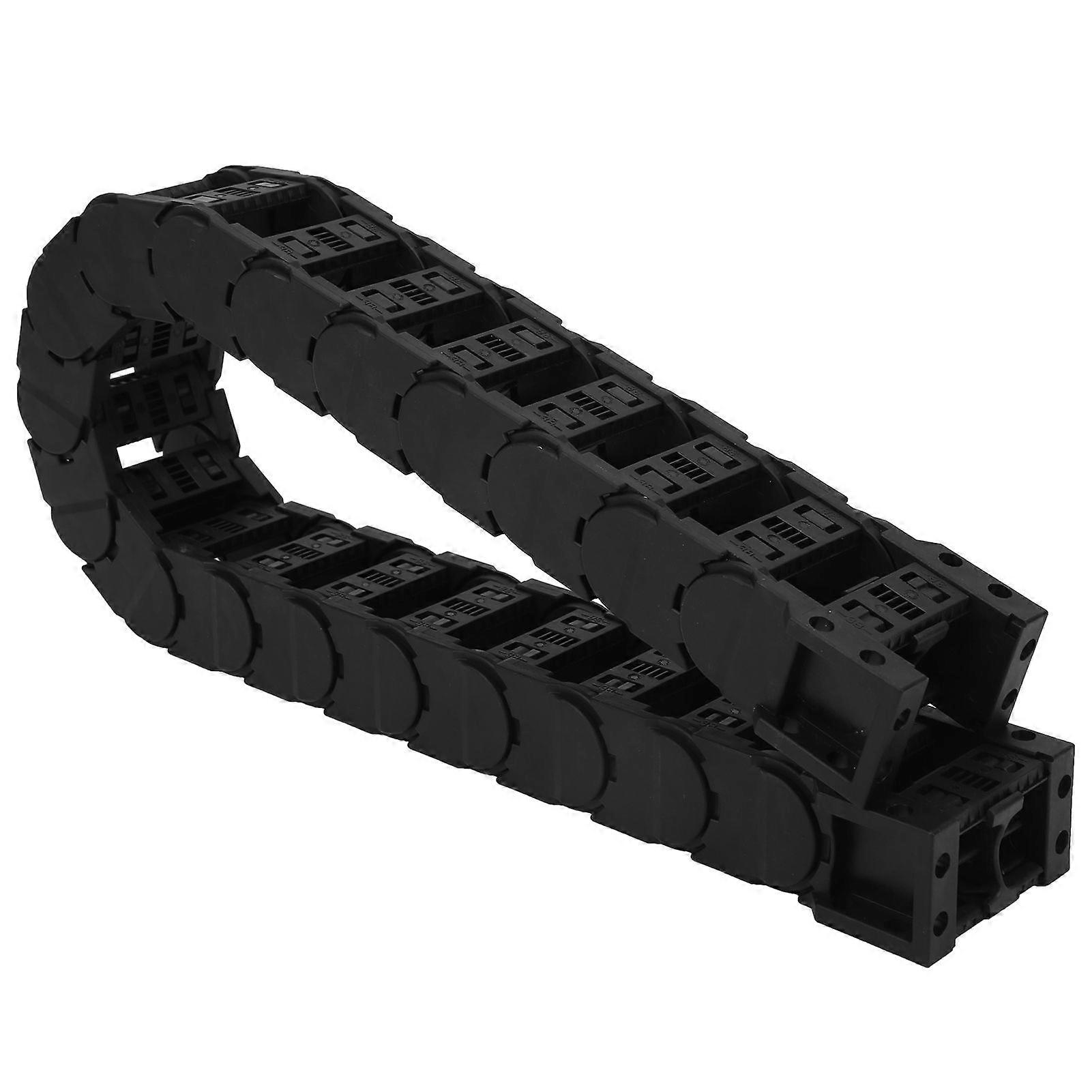 High quality  Bridge type drag chain low noise series tank drag chain 1m