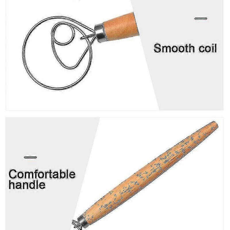 Batidora de mano de masa estilo holandés