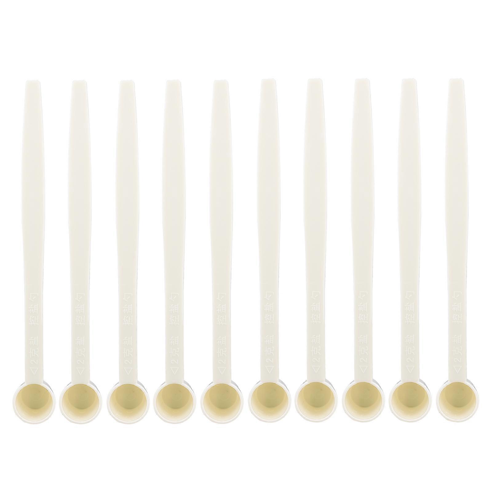 Salt Spoons Mini for 50Pcs White Kitchen Gadgets