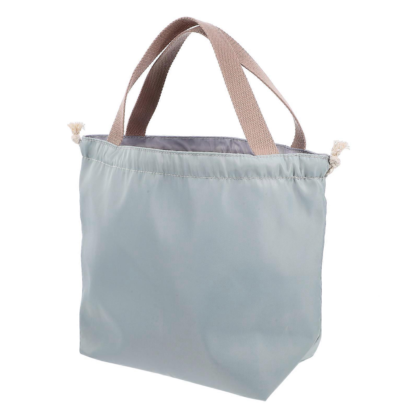 Practical Waterproof Lunch Bag Drawstring Compact Lunch Bag for Storage 1 Piece