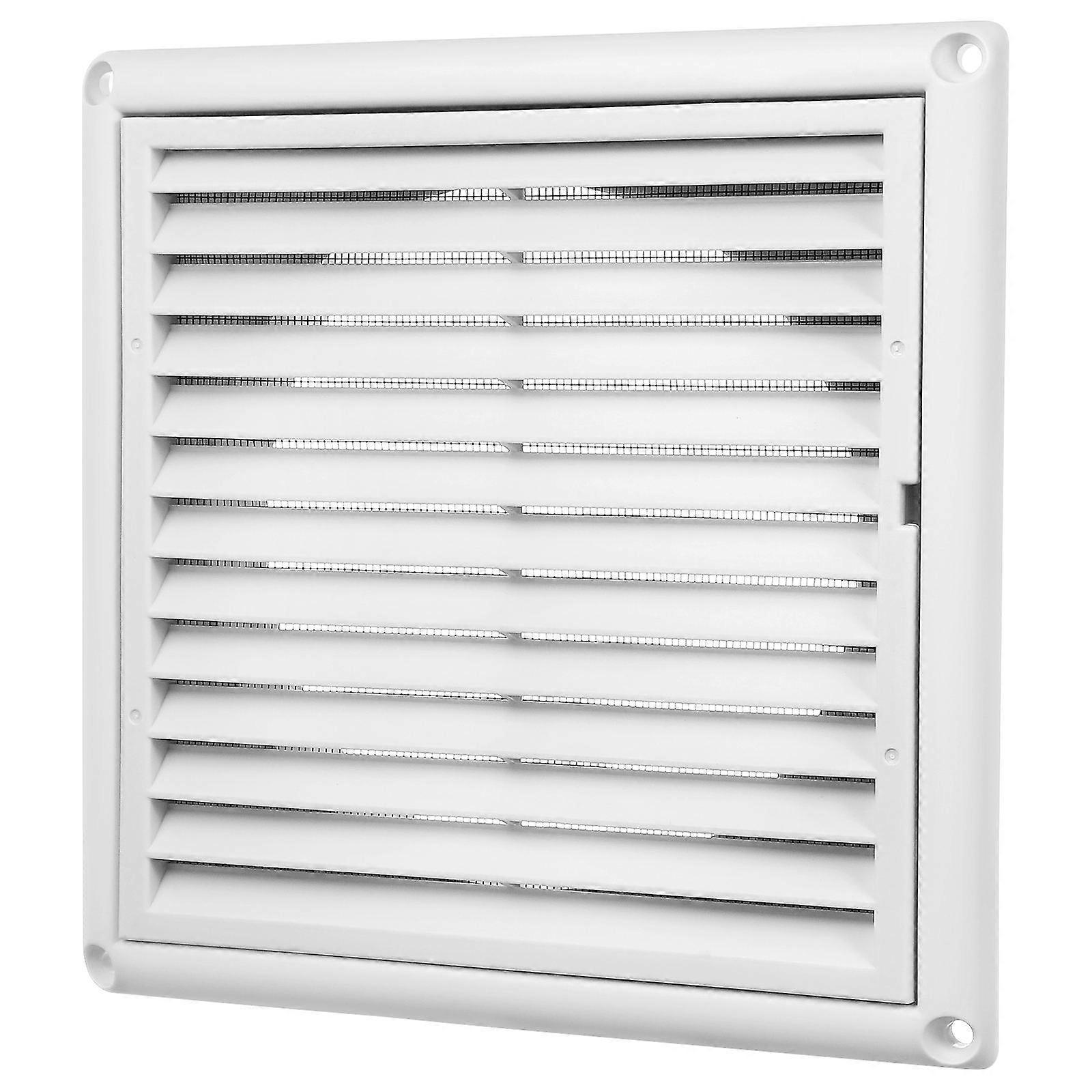 Ventilation Grill Cover for Air Vent Use 10Pcs White Wall Mounted