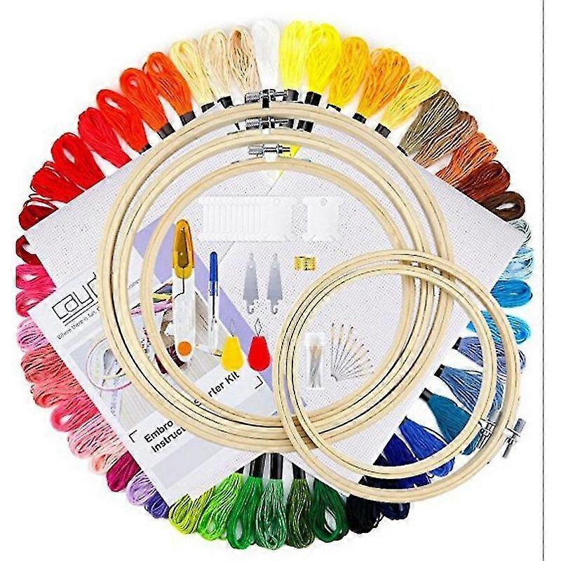 Luxora Embroidery Starter Kit Cross Stitch Tool Kit For Beginners