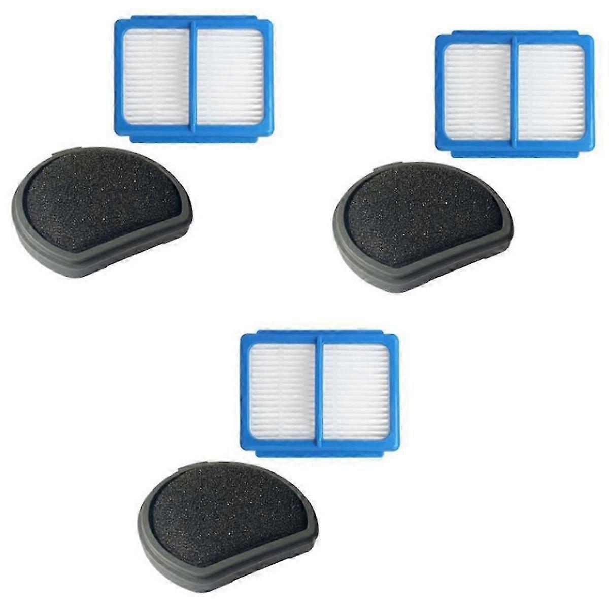 Washable Pre-Motor Filter ASKQX9 Filter suitable for QX9-1-50IB Replacement Accessories, 6PCS