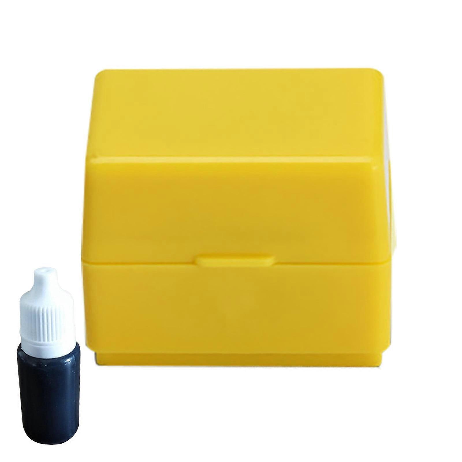 Identity Protection Roller Stamp for ID Blockout, Craft & Office Supplies, Compatible with 10ml Ink Refills - School Stationery