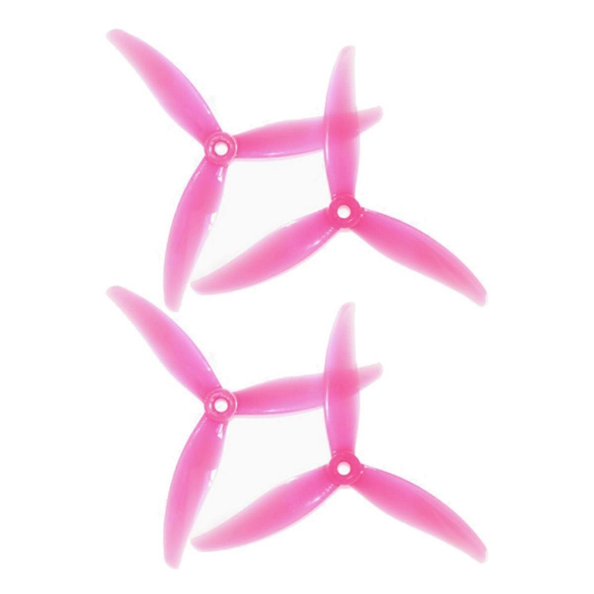 4Pcs MCK 3-Blade PC Propeller 5.1 Inch Drone Propeller Pink