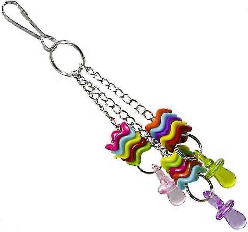 الطيور مضغ لعبة الببغاء لعبة الببغاء الببغاء سوينغ المضغ شنقا لعبة الببغاء قفص لدغة اللعب للببغاوات الصغيرة الببغاوات