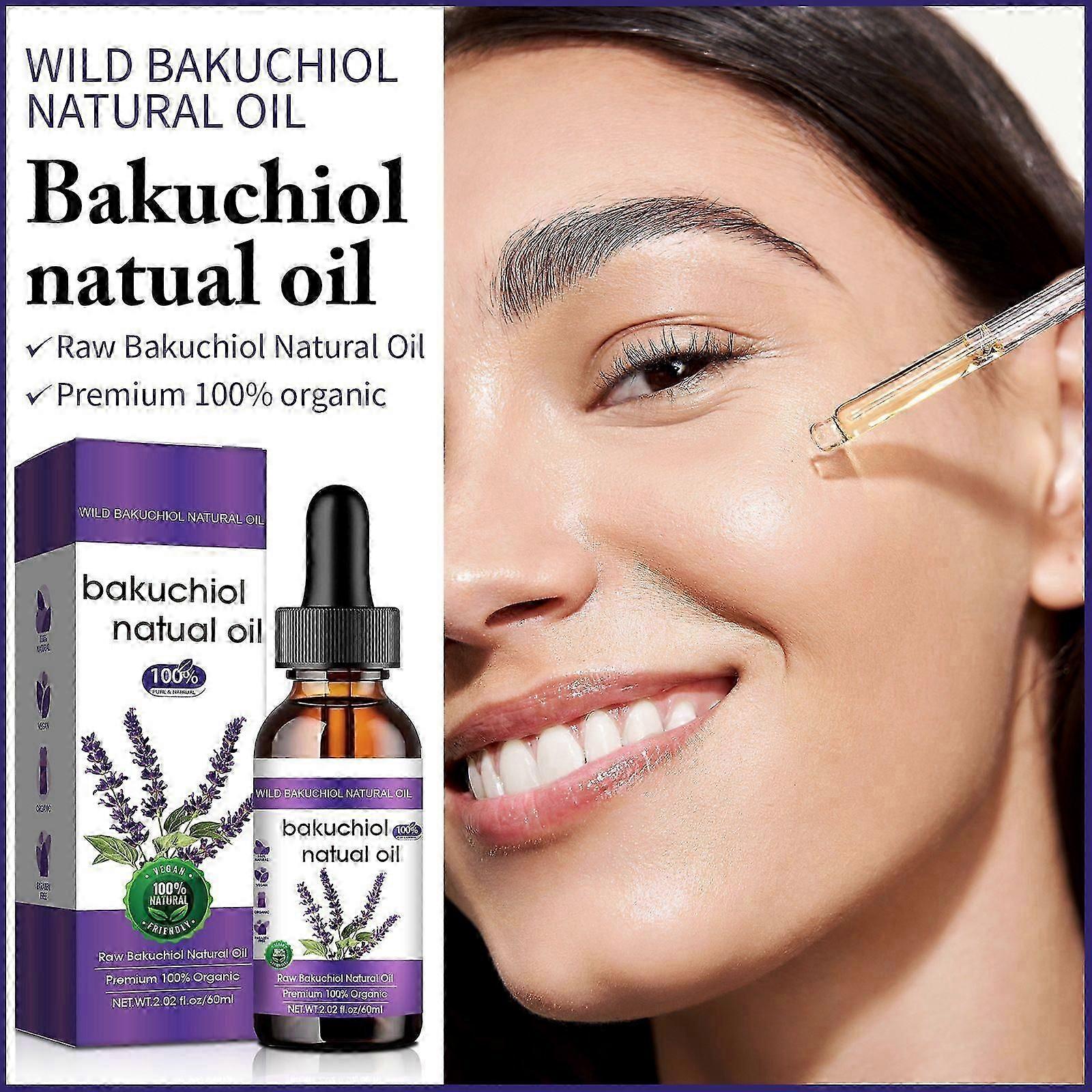 زيت الباكوتشيول العطري الطبيعي والنقي 100% للبشرة، يقلل التجاعيد، يشد البشرة وينعمها، مضاد للشيخوخة، زيت الباكوتشيول للبشرة الحساسة