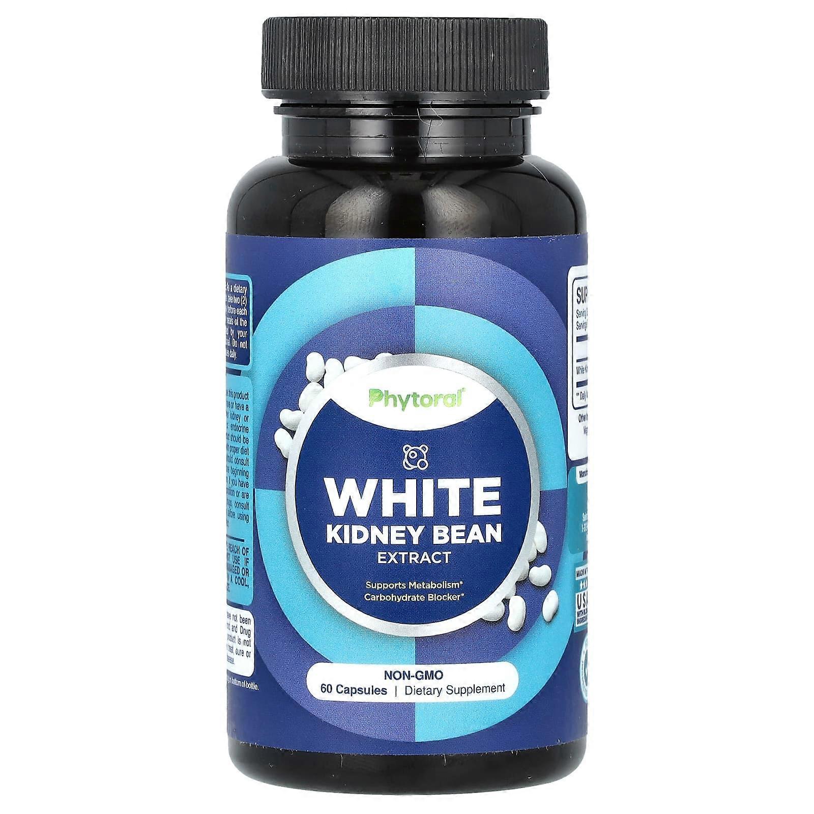 White Kidney Bean Extract, 60 Capsules