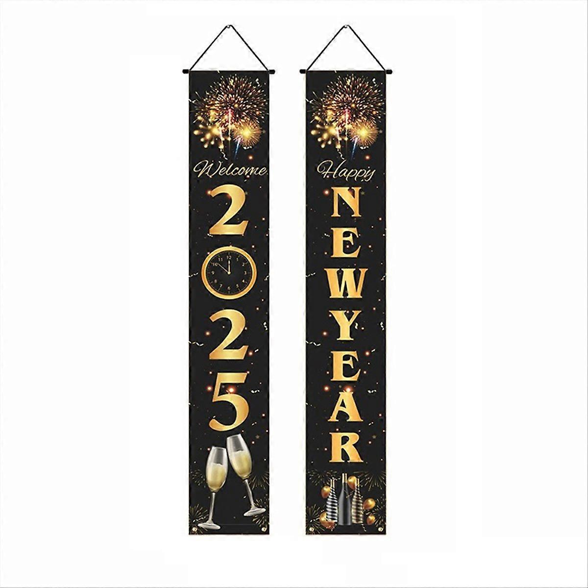 2025 Year Banner Hanging Decorations Year Decorations A