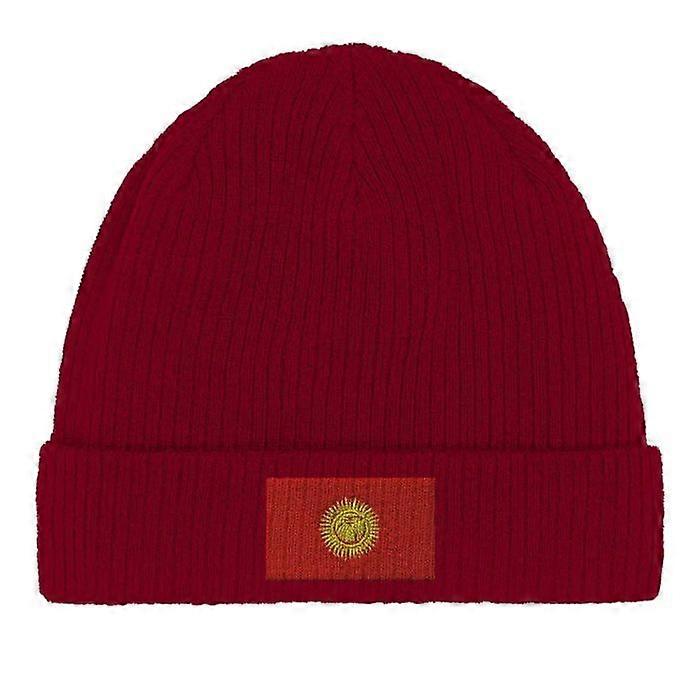 Kyrgyzstan Flag Hat in Red