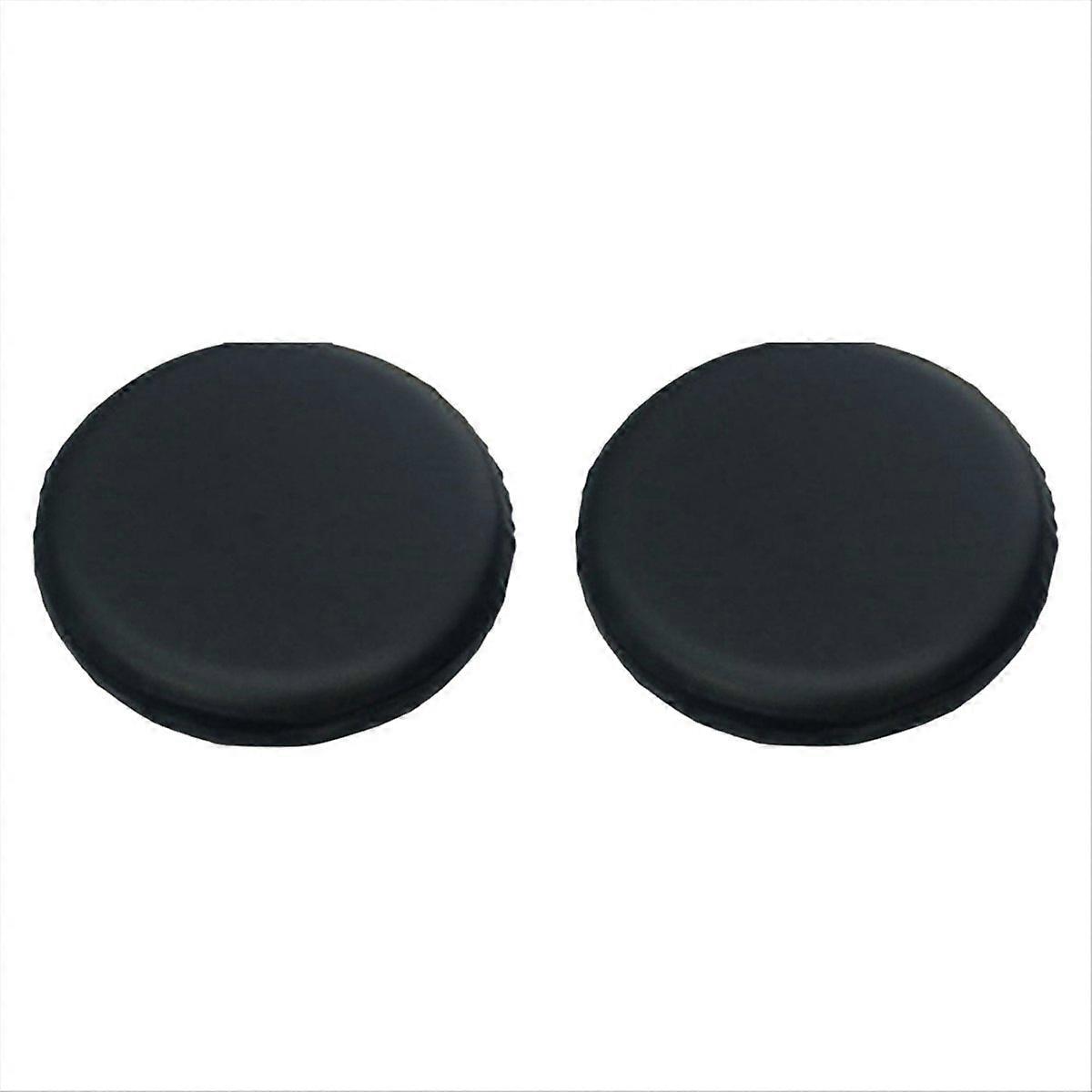 2PCS Bar Stool Cushion for 34-35cm Waterproof Bar Stool Covers Black