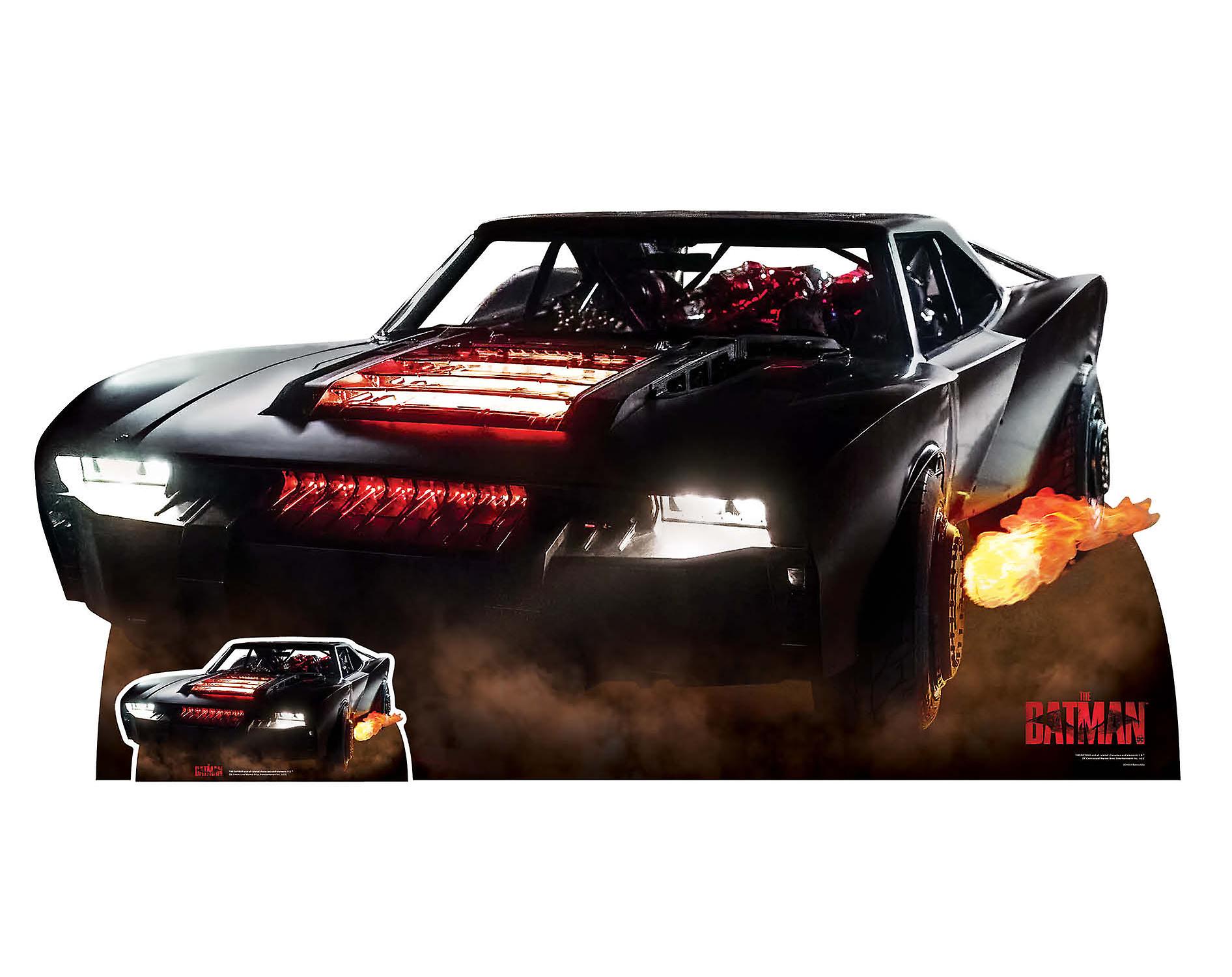 Batmobile from The Batman 2022 Large Cardboard Cutout