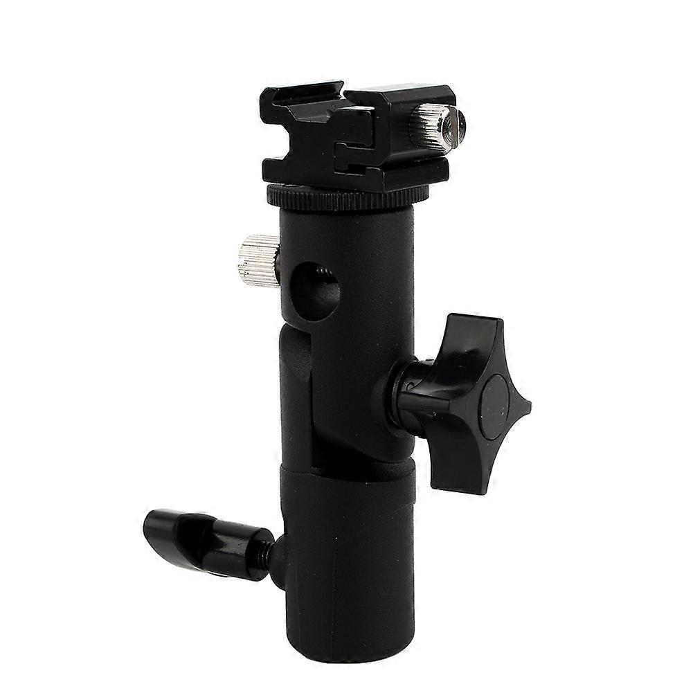 Adjustable Hot Shoe Mount Adapter Flash Light Stand Umbrella Holder Bracket DH