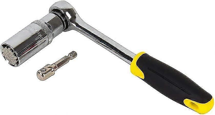 Skeleton Key Multi-grip Socket With Spring Steel Pin