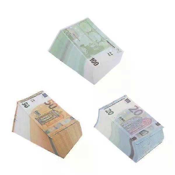 Νομίσματα του 2023, ψεύτικα χρήματα υψηλής ποιότητας, συσκευασία 300 τεμαχίων, αντίγραφο 100/50/20 ευρώ