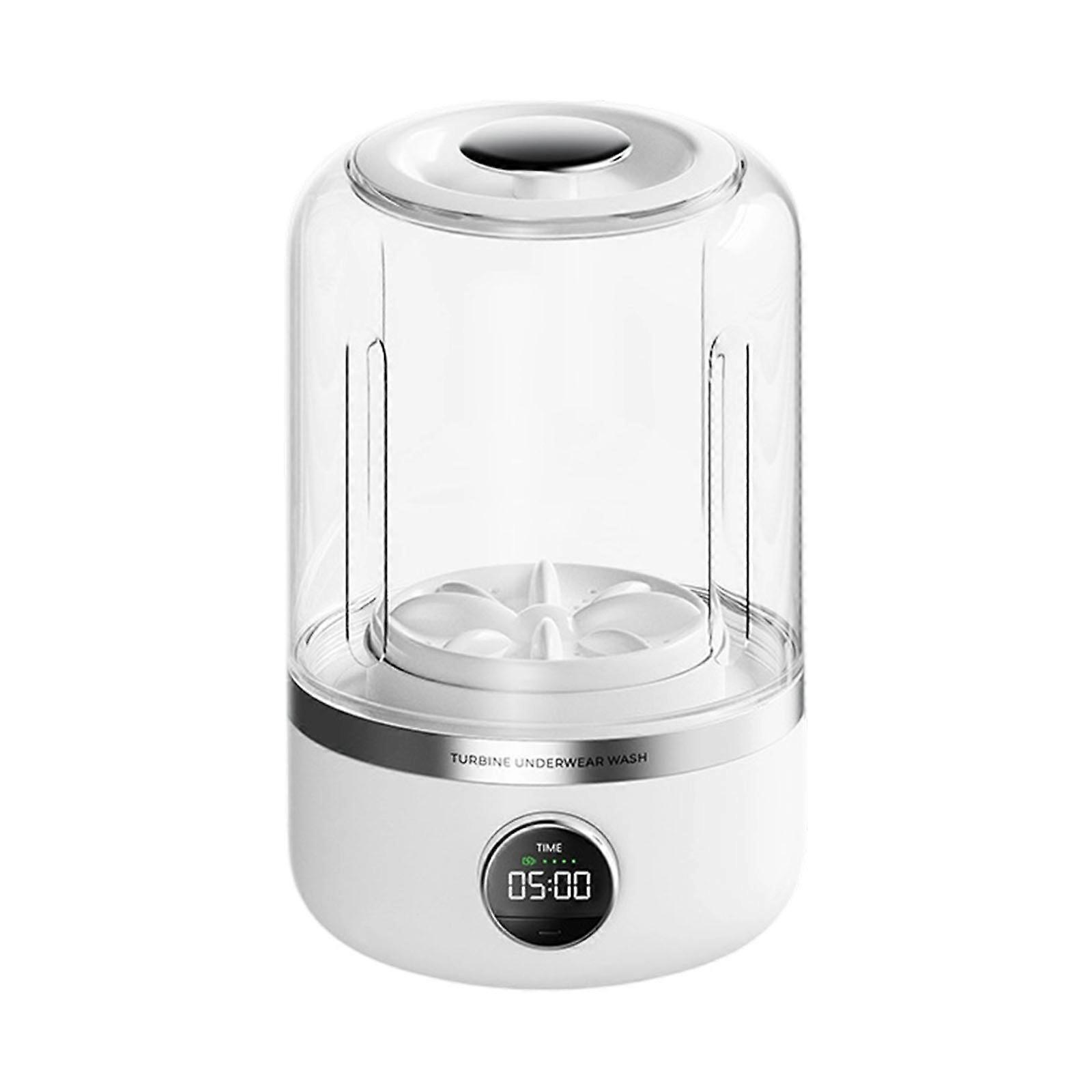 Portable Small Washing Machine Quiet Small Washer Underwear Washer Efficient Washing Machine Suitable for Washing Multicolor