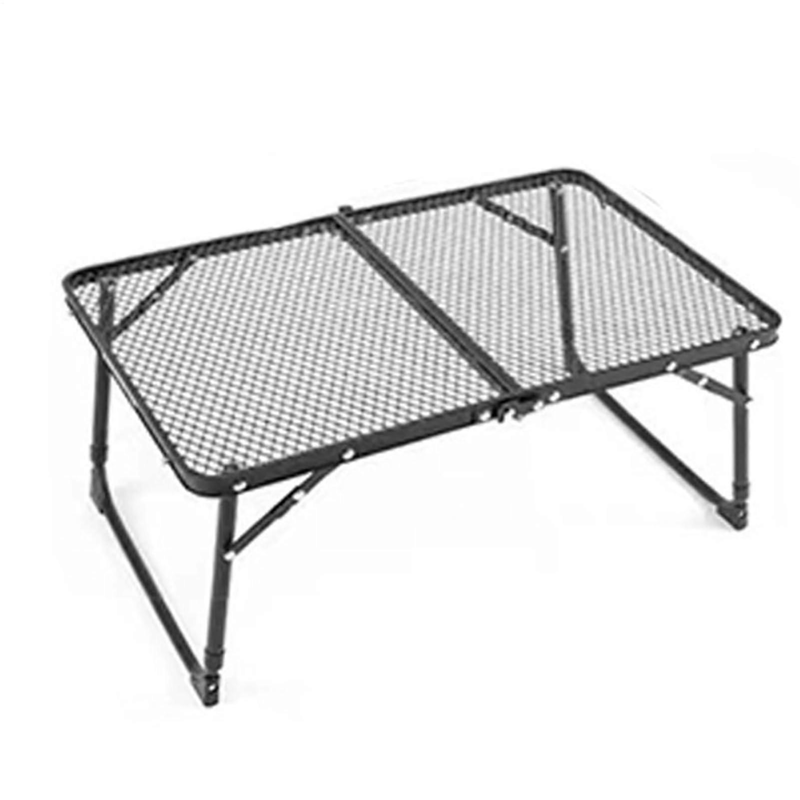 Portable Grill Table Outdoor Non Slip Weather Resistant Quick Release RV Camping Tailgate Beach Picnic