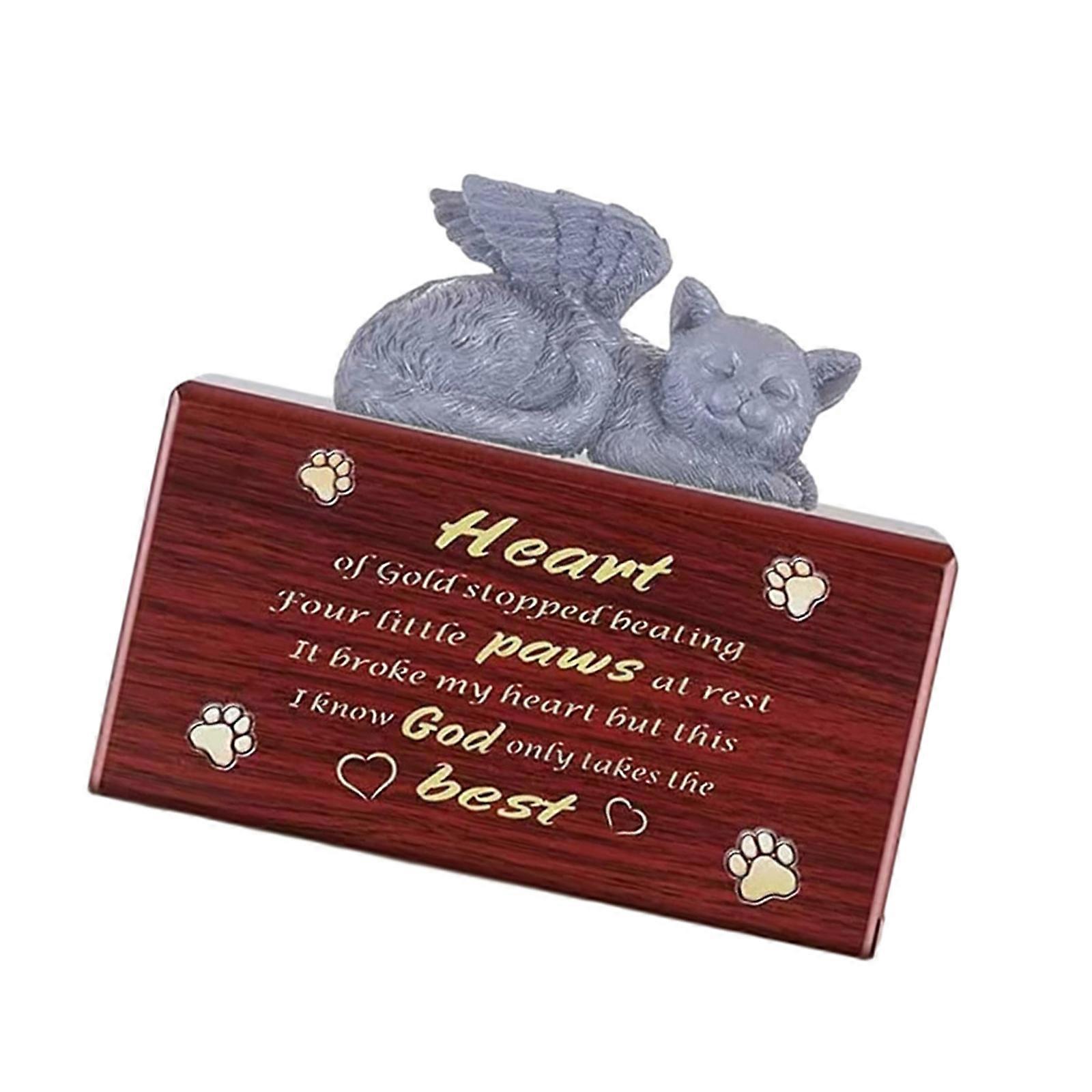 Create Special Place of Remembrance for Departed Pet with Wood Pet Remembrance Urn Box to Preserve Beautiful Memories Multicolor