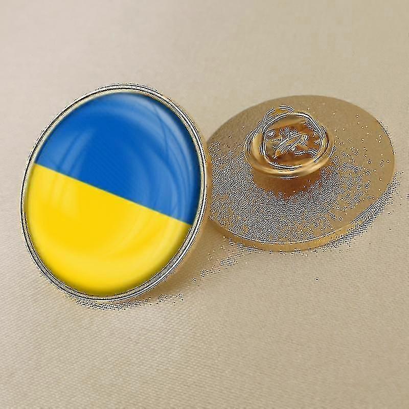 Ukraina Flagg Brosje Pin