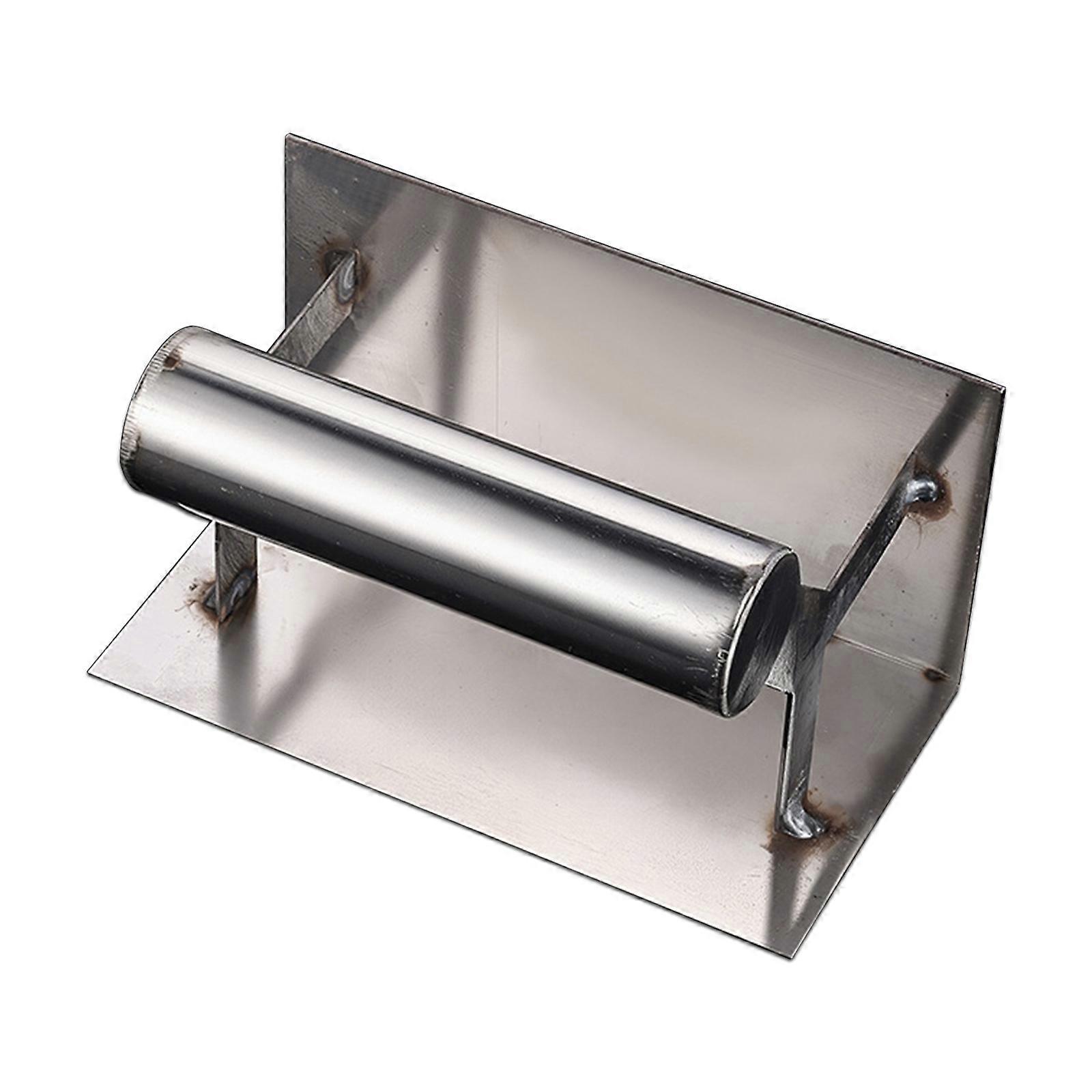 Stainless Steel Corner Trowel for Smooth Wall Edges Ergonomic Handle for Comfortable Gripping Professional Construction Tool Multicolor