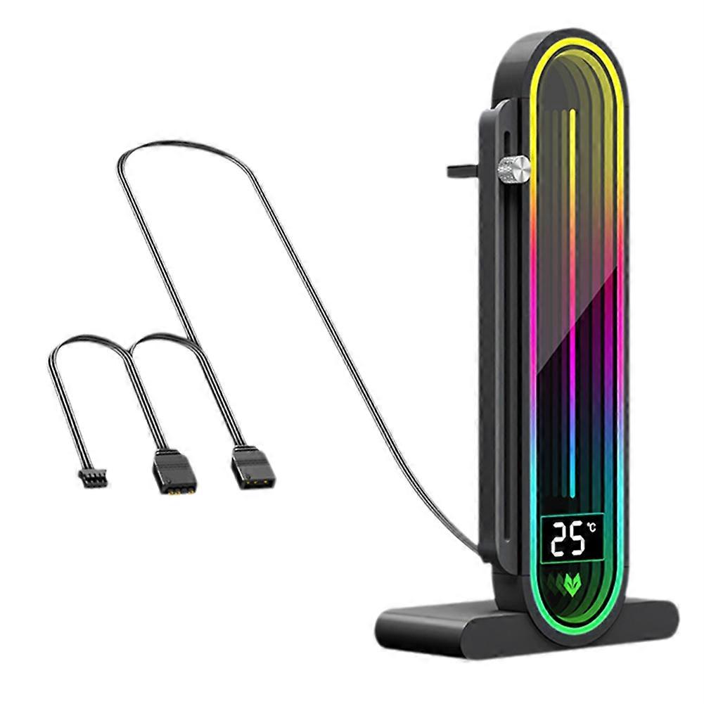 Video Card Stand GH3 PRO Temperature Display Supporting Frame ARGB Vertical Adjustable Graphics Ca