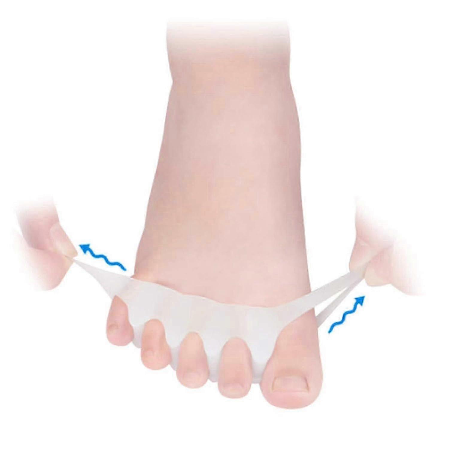 Valgus Thumb Corrector for Kids and Babies Day and Night Use 2 Pairs of Toe Separator for Overlapping Toes