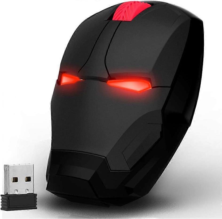 Ergonomic Wireless Mouse, Cool Mice 2.4G Portable Mobile Computer Mouse with USB