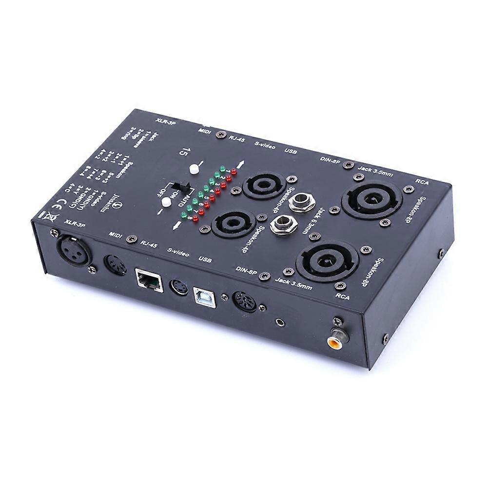 Wielofunkcyjny tester Tester audio Tester sygnałowych XLR Skrzynka testowa pomiarowego on-off