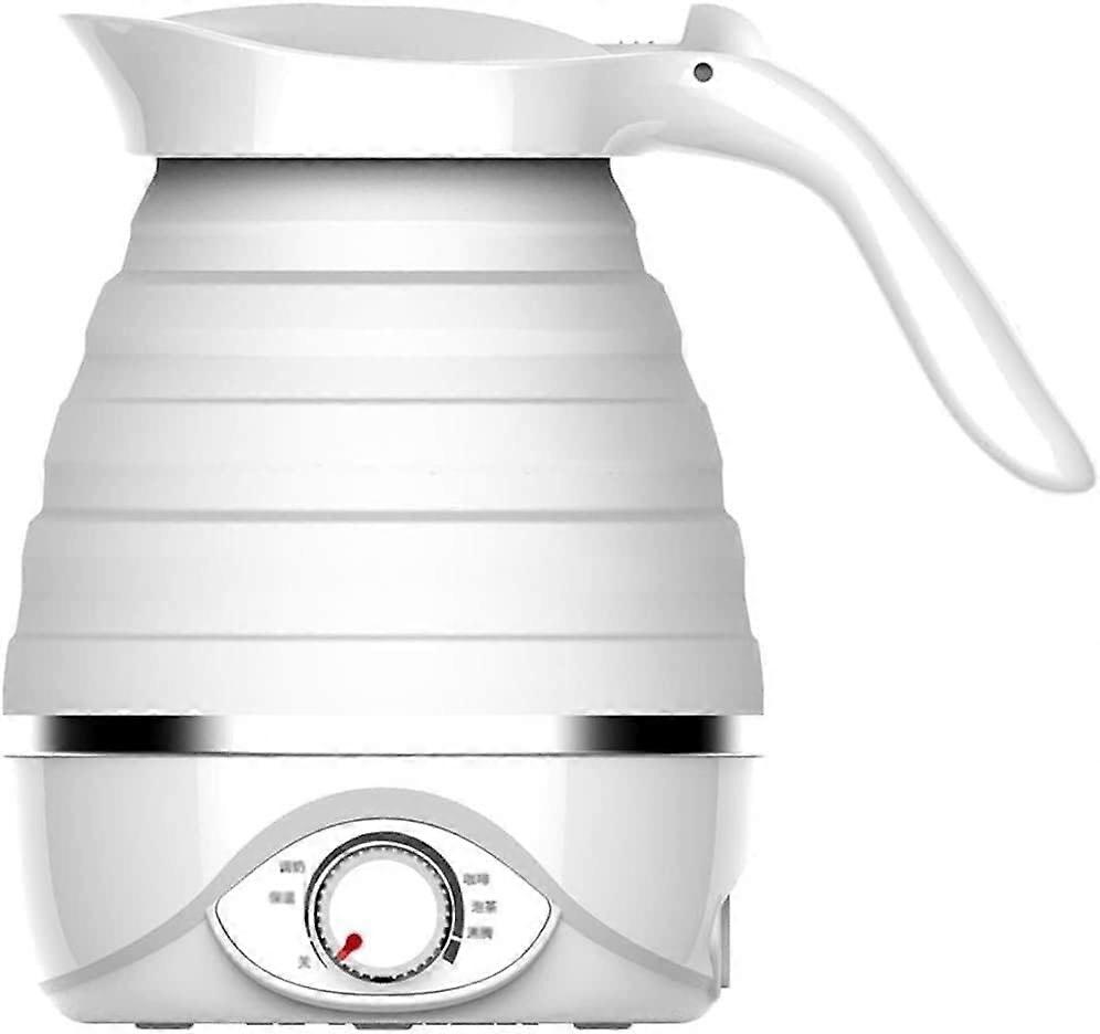 Travel Electric Kettle 700ml Silicone Collapsible Foldable Fast Heating 220V with Auto ShutOff