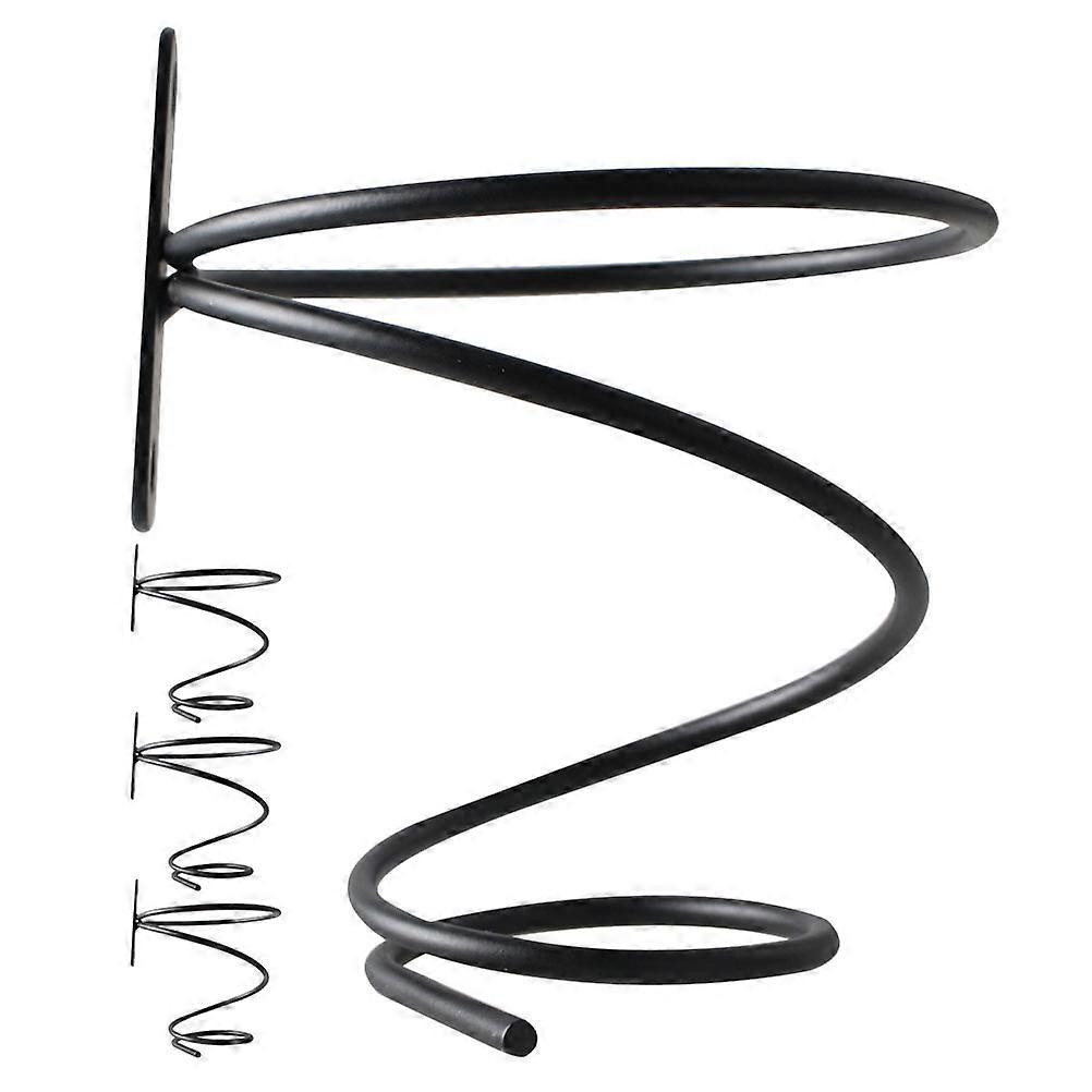 4pcs Metal Wall Mounted Holder Single Rack Iron Display Shelf