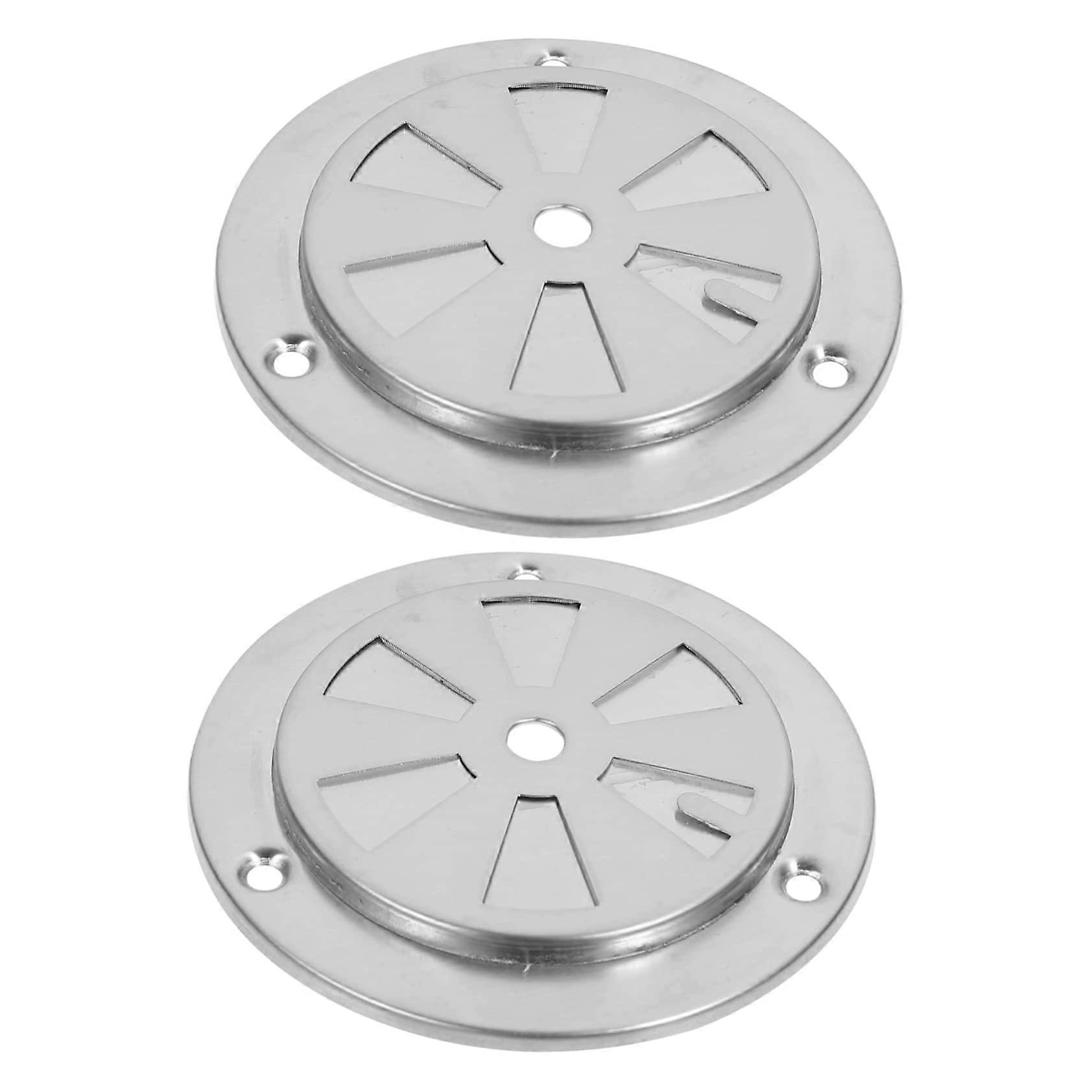 2pcs Stainless Steel Oven Air Vent Cover for Drying Oven Test Box with Consistent Airflow Control