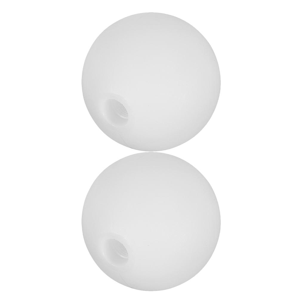 Round Globe Lamp Shade for Lighting 2Pcs White Acrylic Light Covers