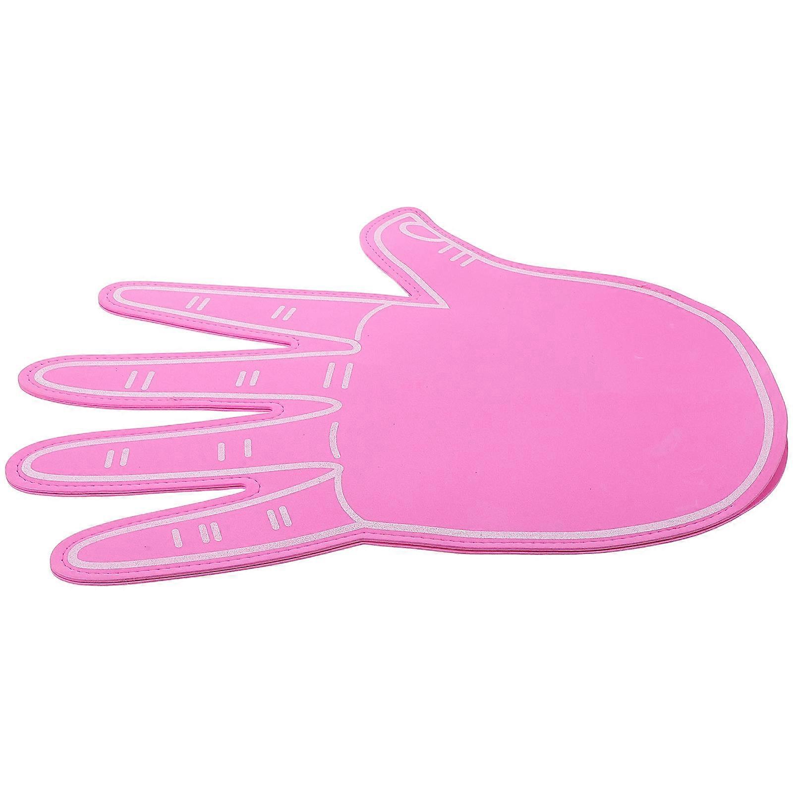 Giant Foam Hand Prop Cheerleading Foam Hands for Cheering 1 Piece Pink