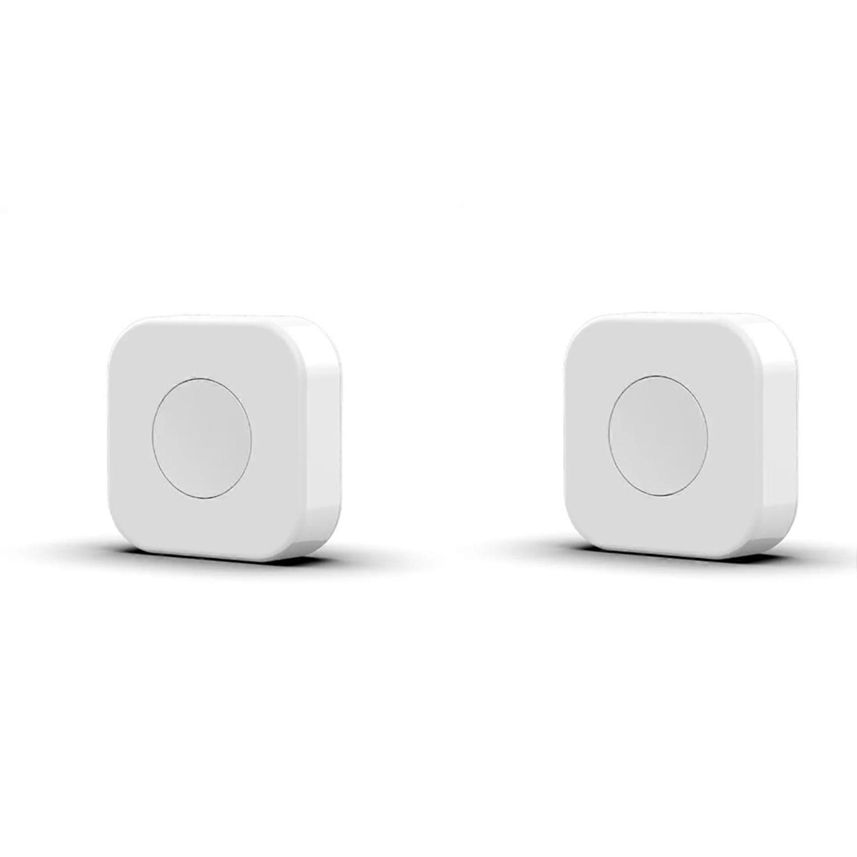 2X Tuya Zigbee Button Smart Scene Switch Intelligent Linkage Wireless Switch Automation Work with Smart Life