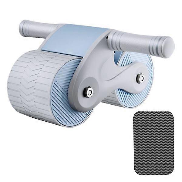 Silence Automatic Rebound Abdominal Wheel Ab slide White